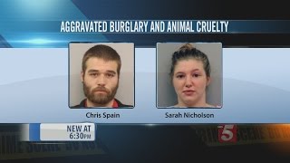 2 Arrested On Burglary, Animal Cruelty Charges; 2 Others Sought
