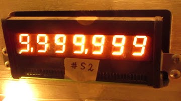 Bally Seven Digit Display INVENTORY S2