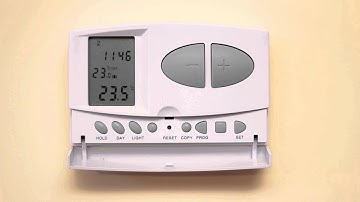 Computherm Q7 Q7RF Q8RF videobemutató - 10 Hőfokmódosítás 1-től 9 órára