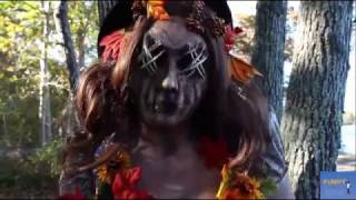 Scarecrow Halloween Costume Makeup Tutorial