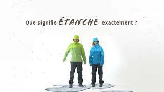 Qu’entend-on par imperméabilité à l'eau ? | VAUDE