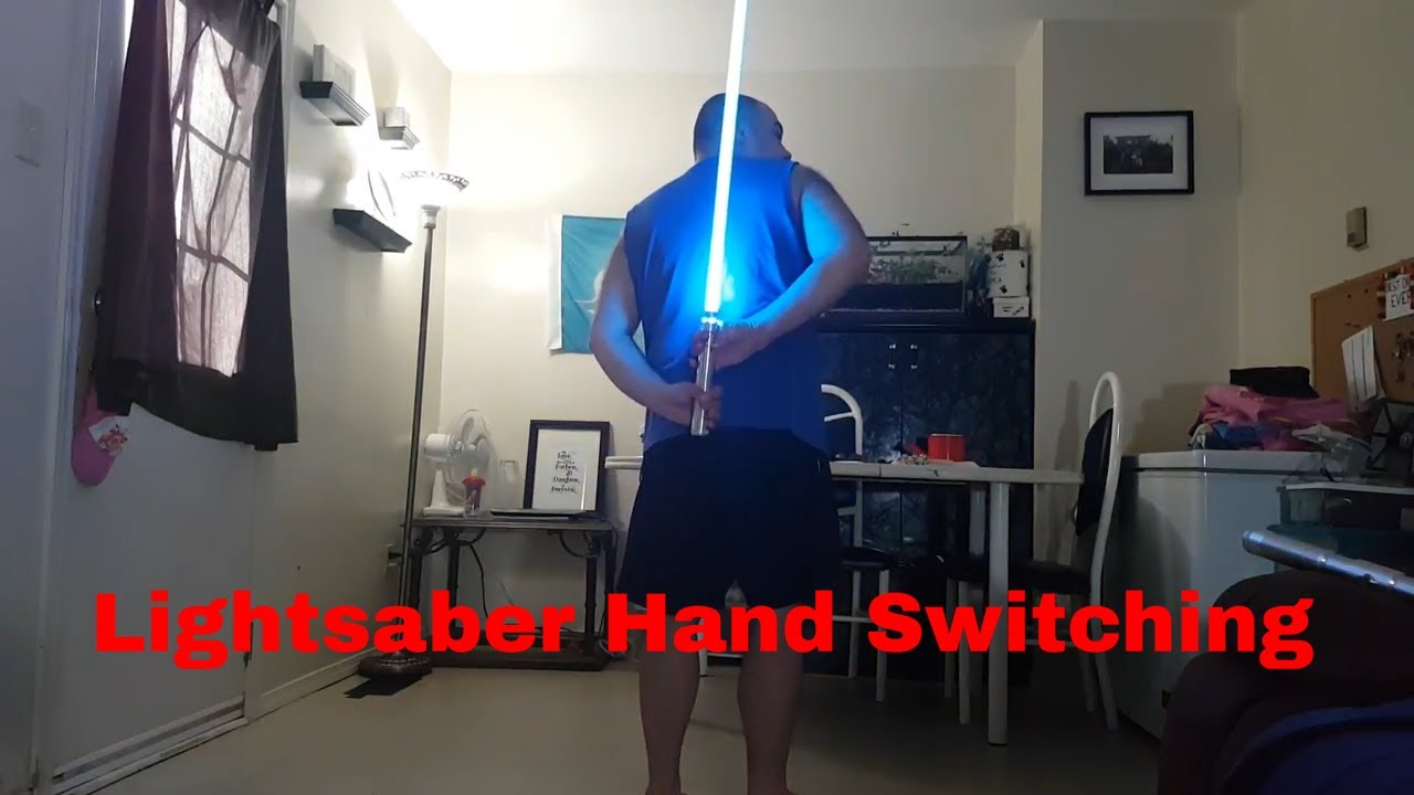 Tutorial Basic Lightsaber hand switching YouTube
