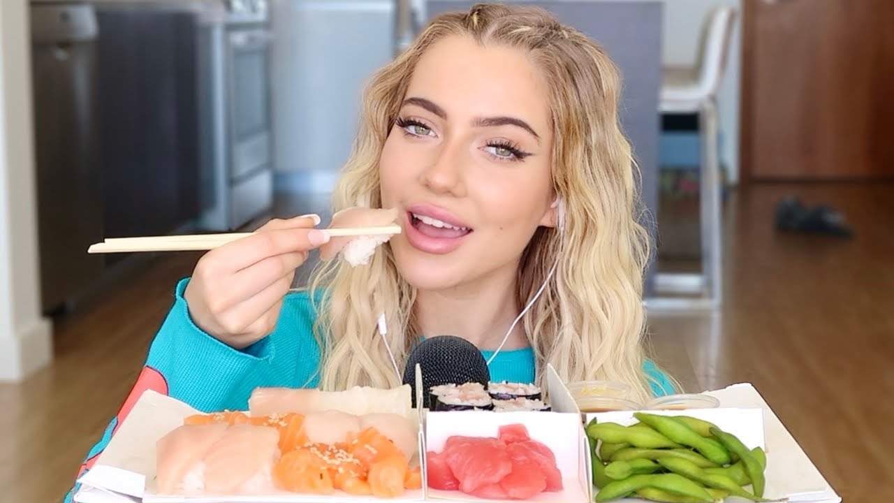 ASMR SUGARFISH SUSHI AND SASHIMI!