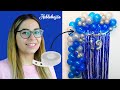 ARCO ORGANICO DE GLOBOS (cinta para arco de globos) como hacer un arco de globos