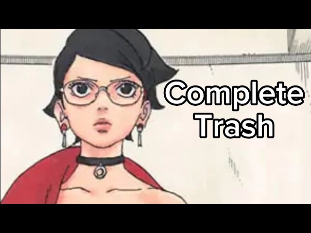 SARADA UCHIHA - TIME SKIP DUALITY Illustration remastered by me. : r/Boruto