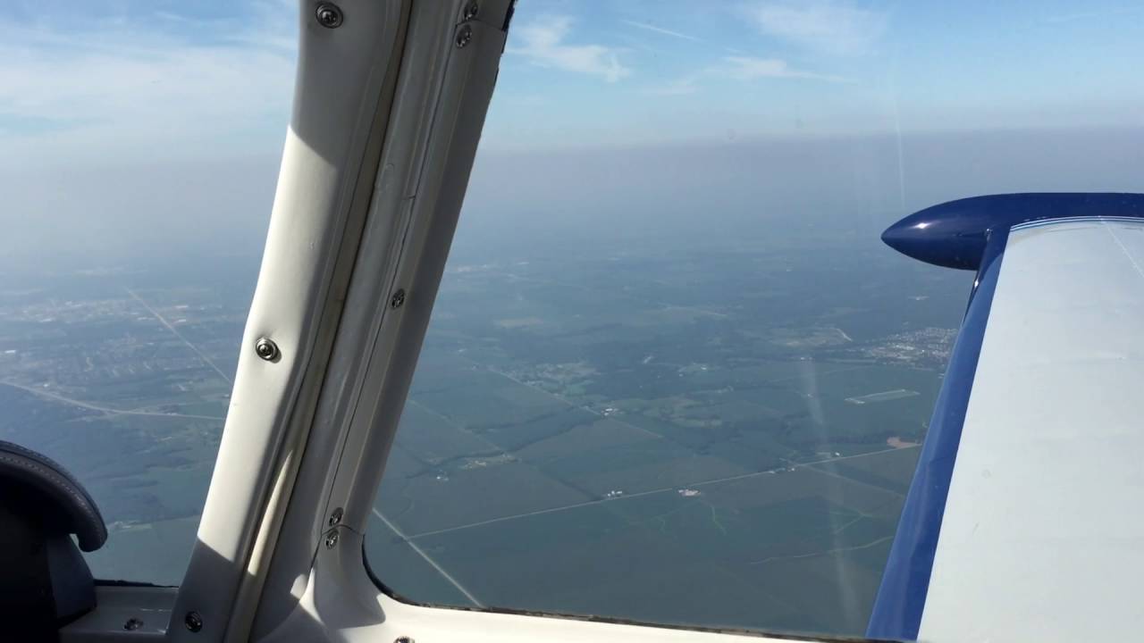 Piper Comanche 250 Going to B-Fast at BMI