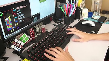 44.98 sec - Line Race - NullpoMino - Tetris - 4-Wide