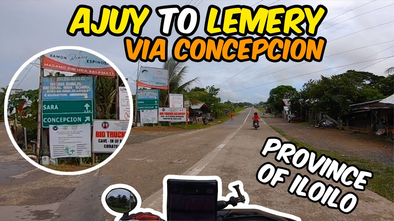 Ajuy to Lemery via Concepcion | Province of Iloilo