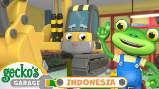 Bertemu Eric Sang Mesin Penggali | Garasi Gecko | Kartun Populer Anak-Anak | Seru dan Mendidik