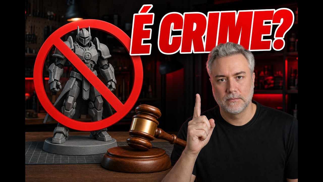 Vendendo Peças 3D Sem Licença? Você Está Cometendo um Erro GRAVE