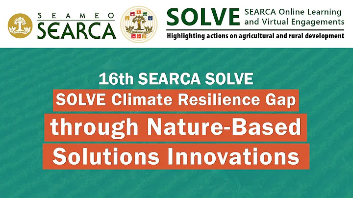 SOLVE Climate Resilience Gap through Nature-Based Solutions Innovations
