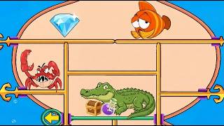 Save the Fish |Pull The Pin |Fish Pin Game |Android Gameplay Walkthrough |Part 45 level 1200 to 1250 screenshot 4