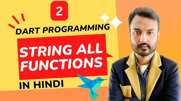 Dart programming tutorial in hindi urdu #1 String Interpolation | Live Class