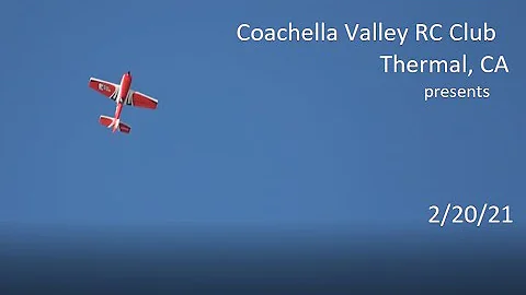 CVRCC - Ken Langston FMS Extra 330S Aerobatic Demo...