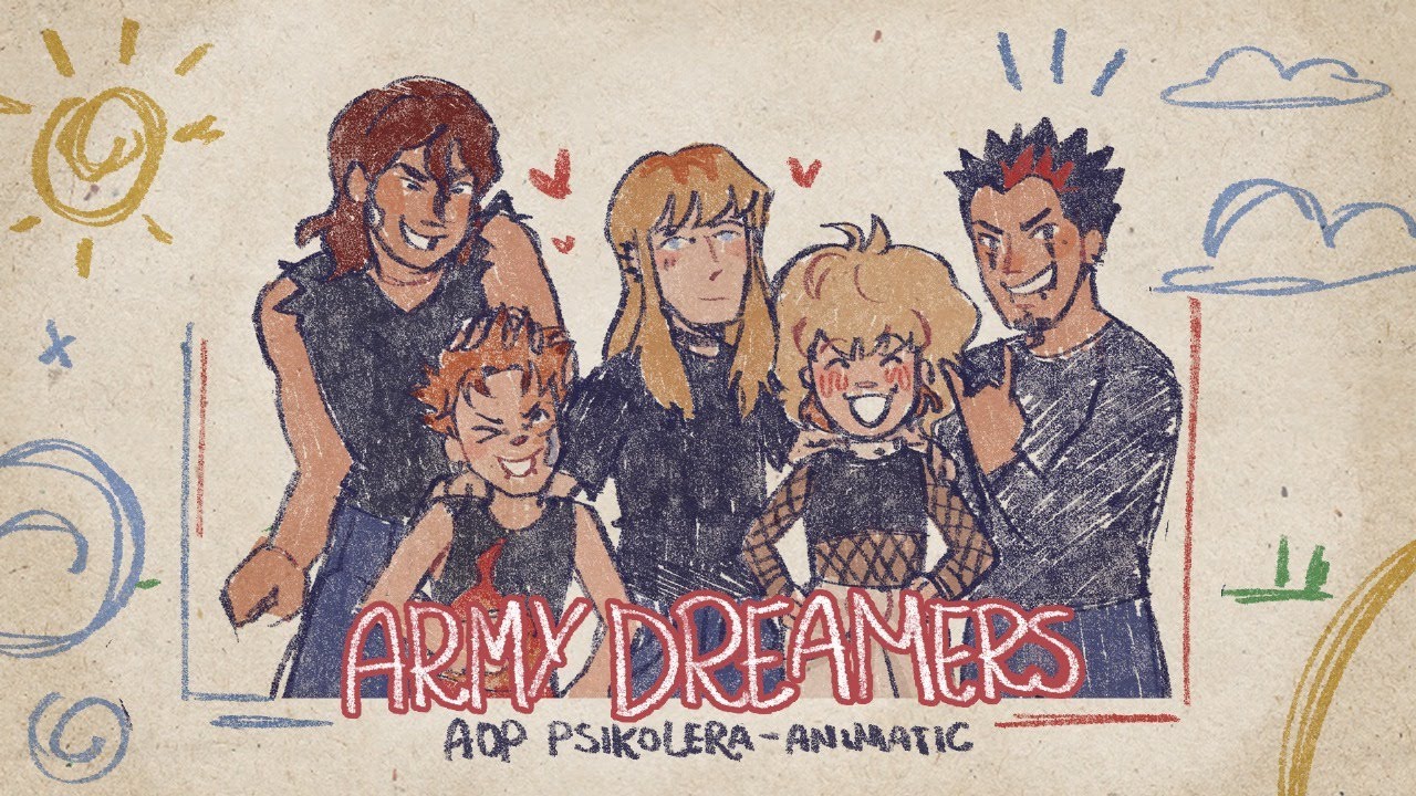 Army dreamers - Psikolera AOP Animatic