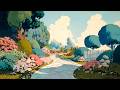 Disney Oldies Playing in Another Room on Gentle May Morning | Summer Fairytale Garden Ambience