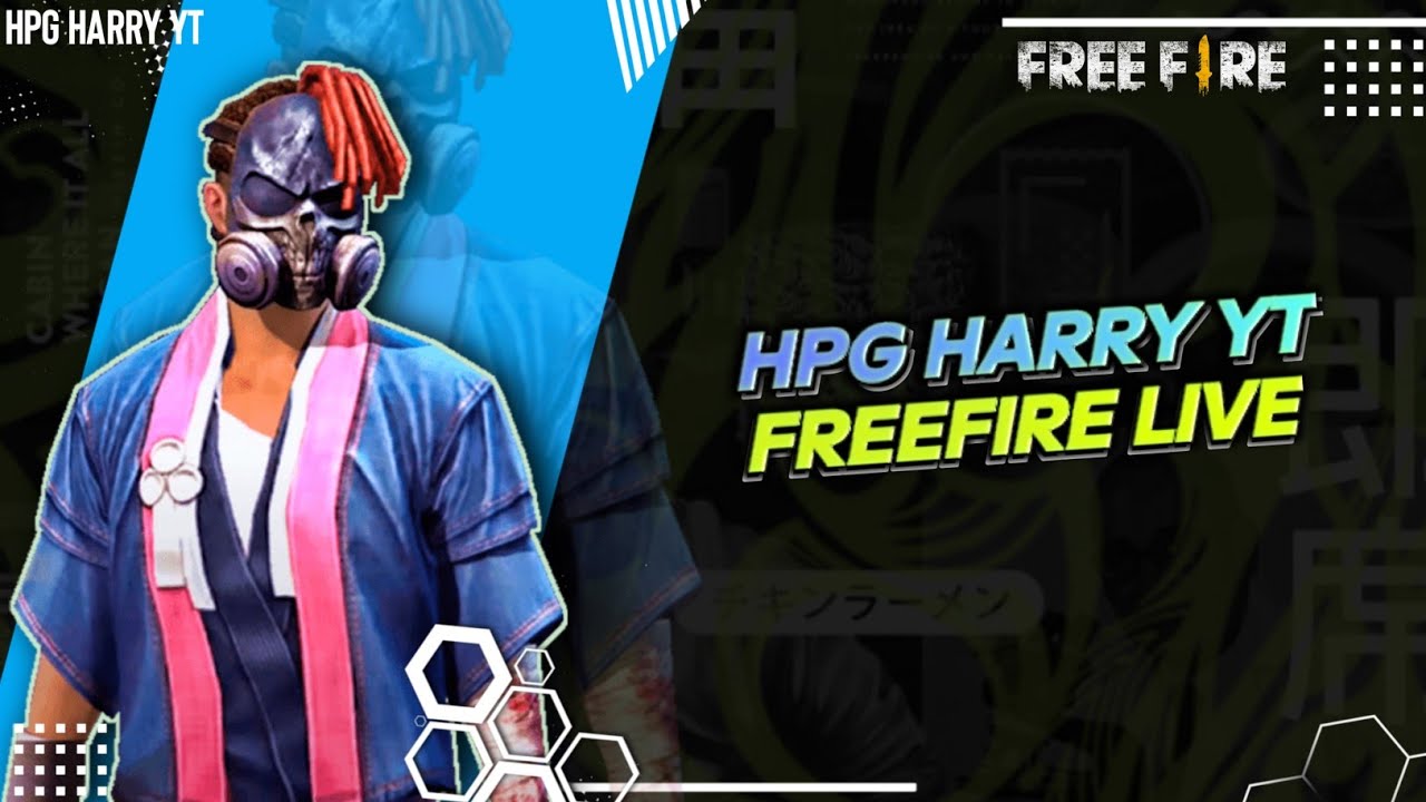 Free Fire Live With HPG HARRY YT || Full Masti 😙🤙
