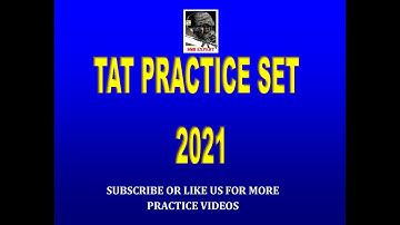 TAT Practice SET II Thematic Apperception Test in SSB II SSB Interview Practice Online