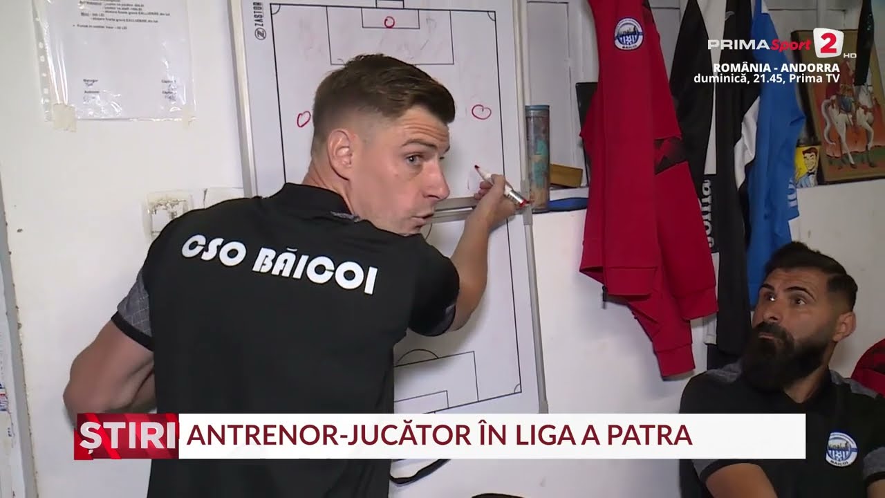 Vali Lazăr a ajuns antrenor-jucător la o formație din Liga 4. ”După meci avem bere”