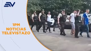 La Policía capturó a 23 integrantes del grupo terrorista Los Choneros  | Televistazo | Ecuavisa