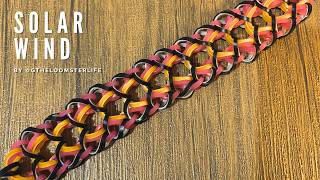 Solar Wind Bracelet | Rainbow Loom Hook Only Tutorial