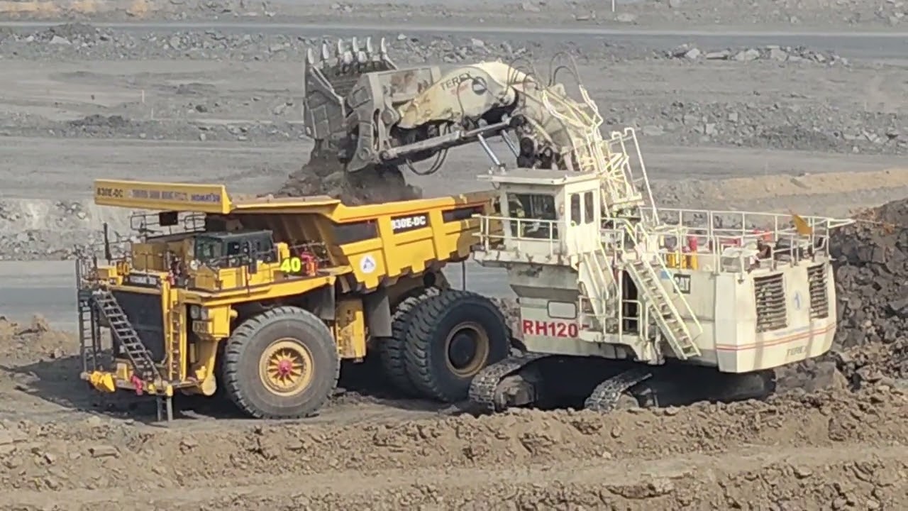 Top Hydraulic Loaders in Action | RH120E, RH340E, CAT 996 | Mining Machines Compilation 