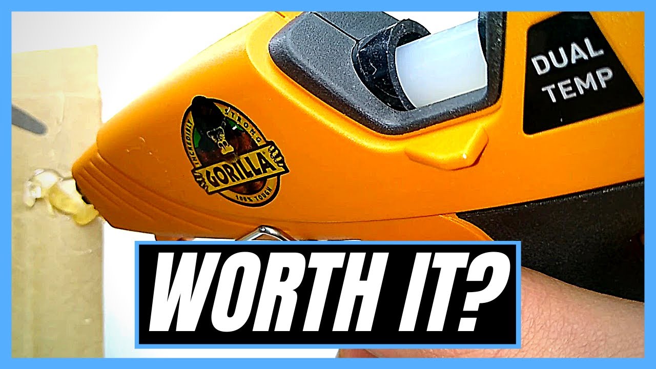 FullSize Gorilla Hot Glue Gun Review! (The Best Hot Glue Gun?) YouTube