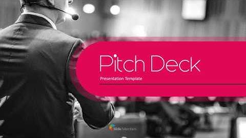 Animated Templates - Pitch Deck Powerpoint Presentation