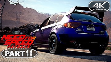 Need For Speed Payback Gameplay Walkthrough Part 11 (4K 60FPS PC ULTRA) - No Commentary