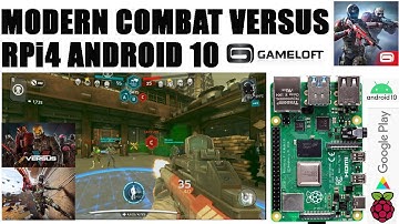 Raspberry Pi 4: Modern Combat Versus (Android 10)