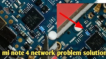 mi note 4 network problem solution