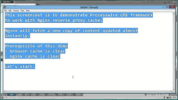 nginx reverse proxy cache and processwire