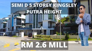 #kingsleyhill #putraheights #subangjaya #luxuryhouse 5 Storey Semi D Kingsley Hill Putra Heights