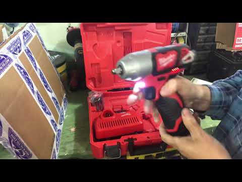 Milwaukee M12 3/8” drive Impact Gun - YouTube
