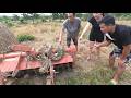 Giant Python Trapped in Farming Machine 😱 Shocking Discovery in the Field!