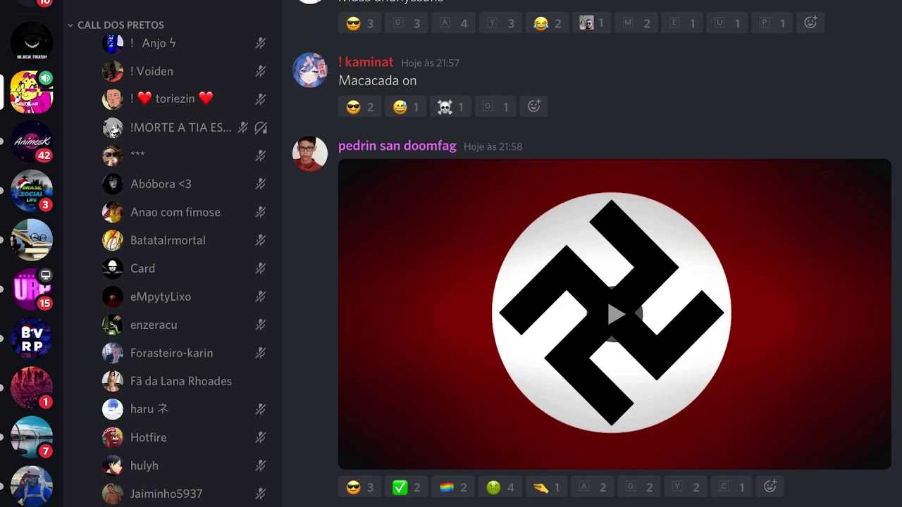 denunciem esse servidor nazista do discord! : r/BrasildoB