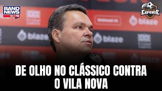 Atlético empata com Náutico, e mira suas atenções para o jogo diante do Vila Nova