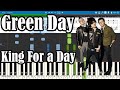 Green Day - King For a Day [Piano Tutorial | Sheets | MIDI] Synthesia