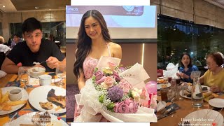 Kim Chiu at Xian Lim magkasama sa birthday ni Mommy Mary Anne