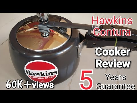 Hawkins CTR50 Pressure Cooker, 5 L, Red