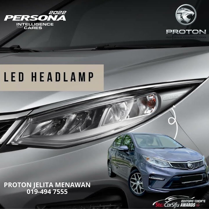 LED Headlamp Proton Persona 2022.