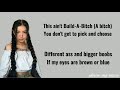 Build a B*tch - Bella poarch (Lyrics video unofficial)