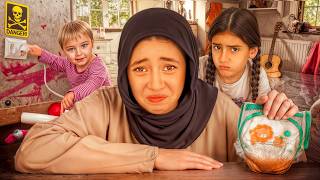 Download Lagu رعاية طفل رضيع 👶🍼 لمدة 24 ساعة ⏰ خرب المنزل 😭💔!! ( جودي انهيار بكاء😱 ) MP3