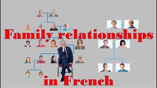 family relations in french | introducing family members in french family tree in french and english