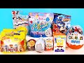 СЮРПРИЗ MIX! Барби, Power Players, Губка Боб, Marvel, Gormiti, Тролли Unboxing Kinder Surprise