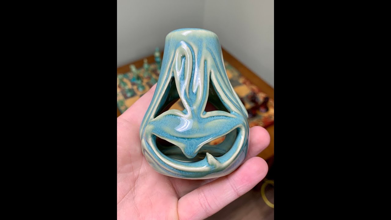 Pottery Wheel Throwing Sculpting Tea Light Candle Holders (Jack o