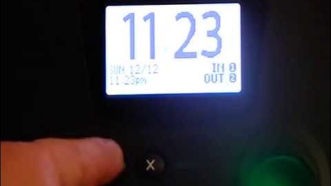 Enroll Fingerprints in SwipeClock