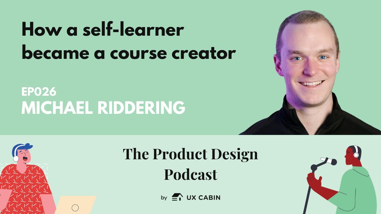 Michael Riddering - How a self-learner became a course creator - YouTube