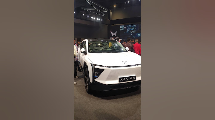 Mahindra Xev 9e At Autoexpo 2025