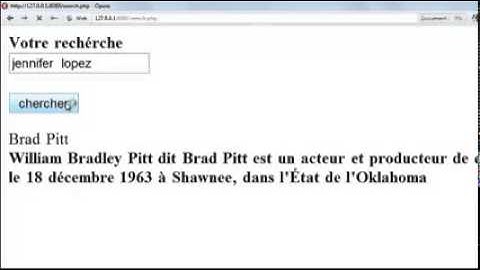 Tutoriel pour apprendre php mysqlformulaire moteur de recherche part5   YouTube